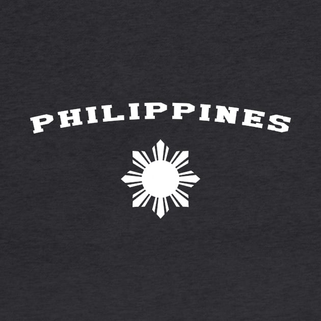 Philippines Pilipinas Flag Sun by BANWA